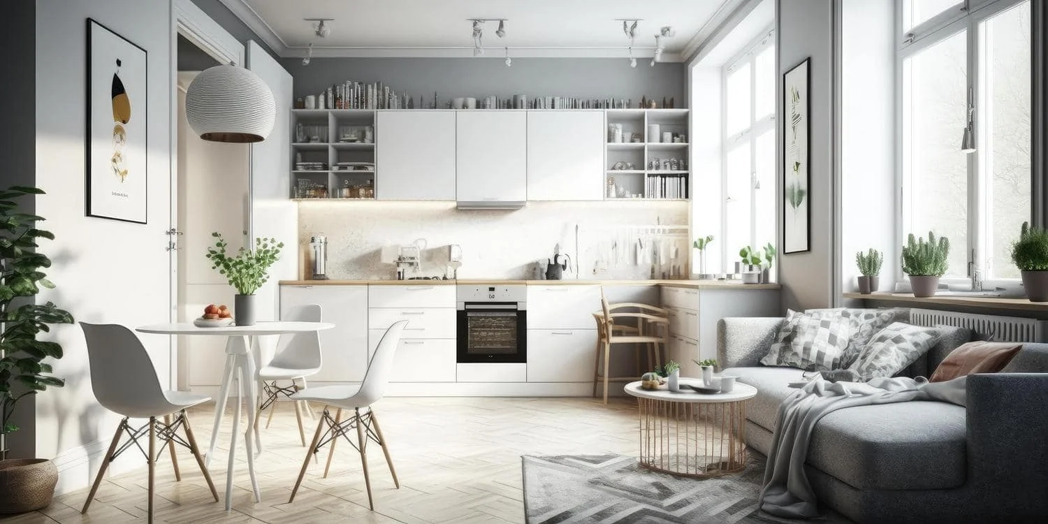 Moden living area  1